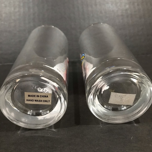 Highball Cylinder Glasses Hippie Owl Decal 7oz - Picture 3 of 6